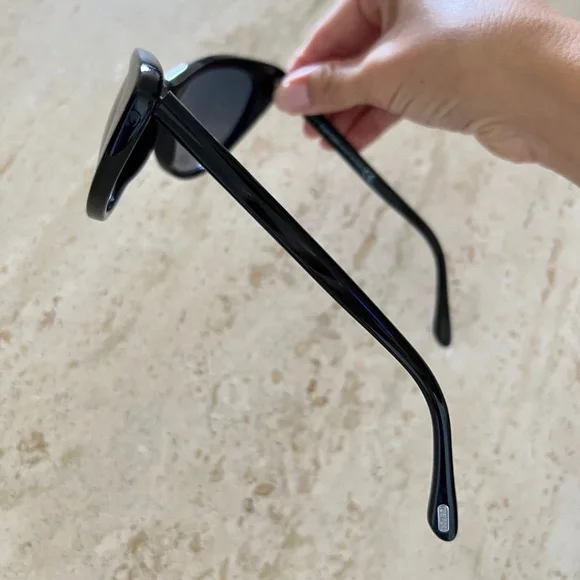 Tom Ford TF173 Nikita cat eye black sunglasses - Picture 12 of 15